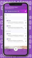 Aplicativo de e-mail do Yahoo Cartaz
