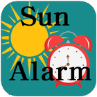 Sun alarm icône