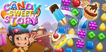 キャンディスウィートストーリー：キャンディマッチ3パズル