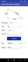 construction slope calculator syot layar 1