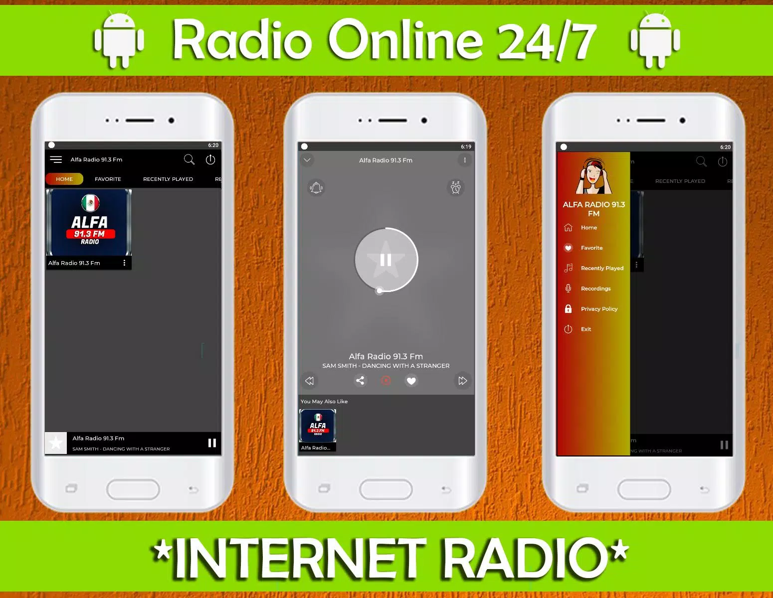 下载Alfa 91.3 Fm App Online Alfa Radio 91.3 NO OFICIAL的安卓版本