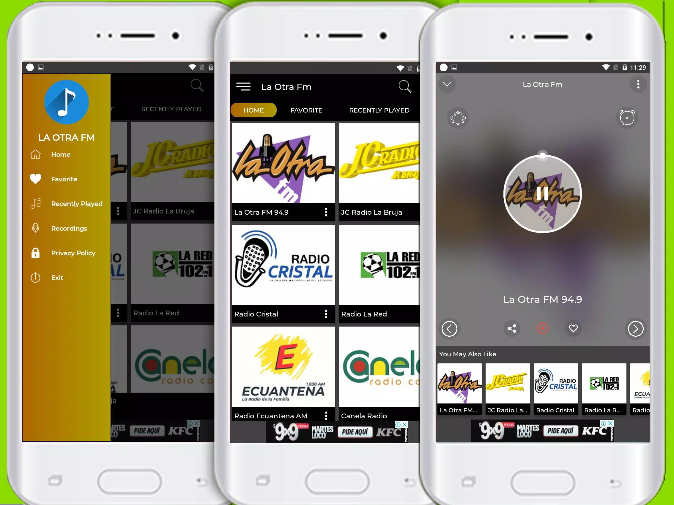 Radio La Otra Fm Guayaquil 94. APK per Android Download