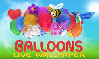 Balloons Live Wallpaper पोस्टर