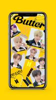 Netter BTS-Hintergrund Plakat