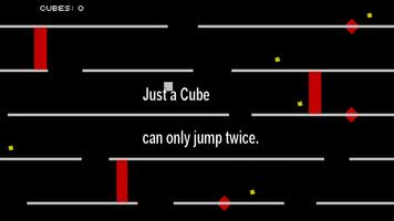 Four Cubes infinite Runner-poster