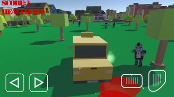 Zombie Car Survival تصوير الشاشة 2
