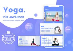 Yoga für Anfänger Plakat