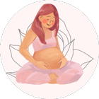 Yoga durante el embarazo icône