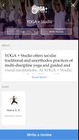 YOGA + Studio Plakat