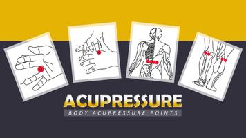 Acupressure Body Points [YOGA] الملصق
