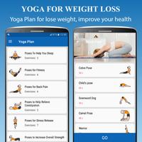 1 Schermata Yoga Fitness for Weight Loss