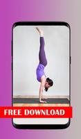 Yoga poses and steps پوسٹر