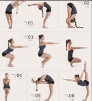 yoga positions โปสเตอร์