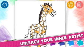 Kids Art & Coloring Adventure تصوير الشاشة 1