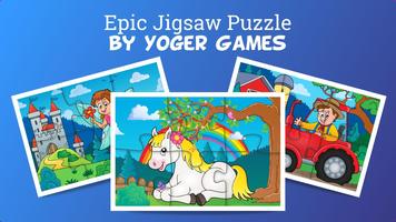 Jigsaw Puzzles for kids الملصق