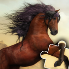 Horse and Pony jigsaw puzzles أيقونة