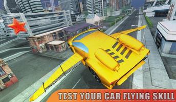 Flying Racing Car Games ポスター