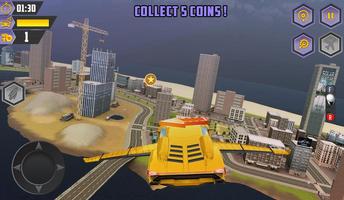 Flying Racing Car Games ảnh chụp màn hình 1