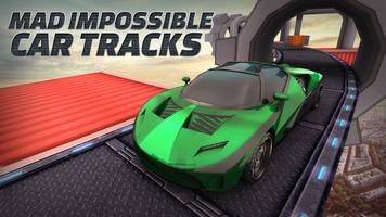 Mad Impossible Car Tracks 3D poster