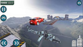برنامه‌نما Mad Impossible Car Tracks 3D عکس از صفحه