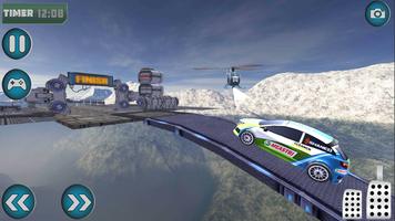 برنامه‌نما Mad Impossible Car Tracks 3D عکس از صفحه