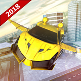 Sports Flying Car 3d Games ícone