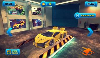 Sports Flying Car 3d Games постер