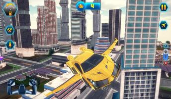 Sports Flying Car 3d Games Ekran Görüntüsü 2
