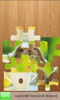 Rabbits Jigsaw Puzzles Ekran Görüntüsü 1