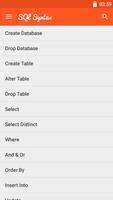 SQL Syntax screenshot 1