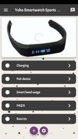 Yoho Smartwatch Sports Guide poster