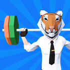 Idle Gym - fitness simulation game アイコン