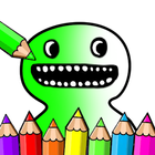 Garten Monster Banban Coloring icono