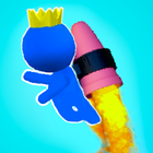 Blue Monster Jetpack ikon