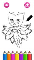 Heroes Masks Coloring Draw syot layar 2