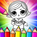 Dolls Draw Coloring Pages APK