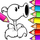 آیکون‌ Plants Coloring Draw Pages