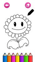 برنامه‌نما Plants Coloring Draw Pages عکس از صفحه