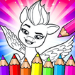 Pony Coloring & Drawing book