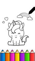 Poster piccola colorazione pony