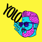 YOLO! Stickers أيقونة