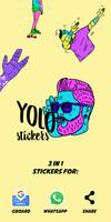 YOLO! Stickers Plakat