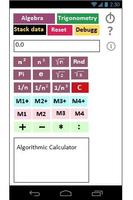 Algorithmic Calculator Affiche