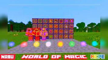 World Of Magic mod for MCPE الملصق