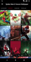 Spider Man X Venom Wallpaper 2019 poster
