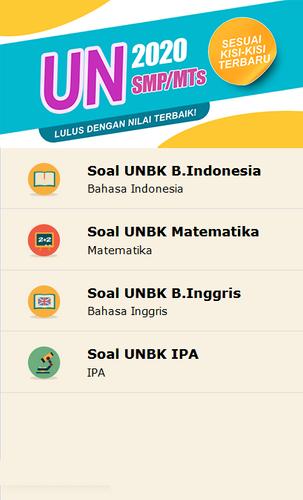 Soal Un Smp Mts 2020 Unbk For Android Apk Download