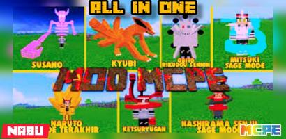 Naruto Mod For Minecraft PE تصوير الشاشة 1