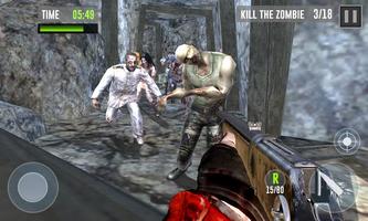 Shooting Zombie Sniper Killer FPS capture d'écran 2