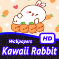 Wallpaper Kawaii Rabbit HD