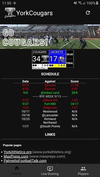 York Cougars.com  - The App poster